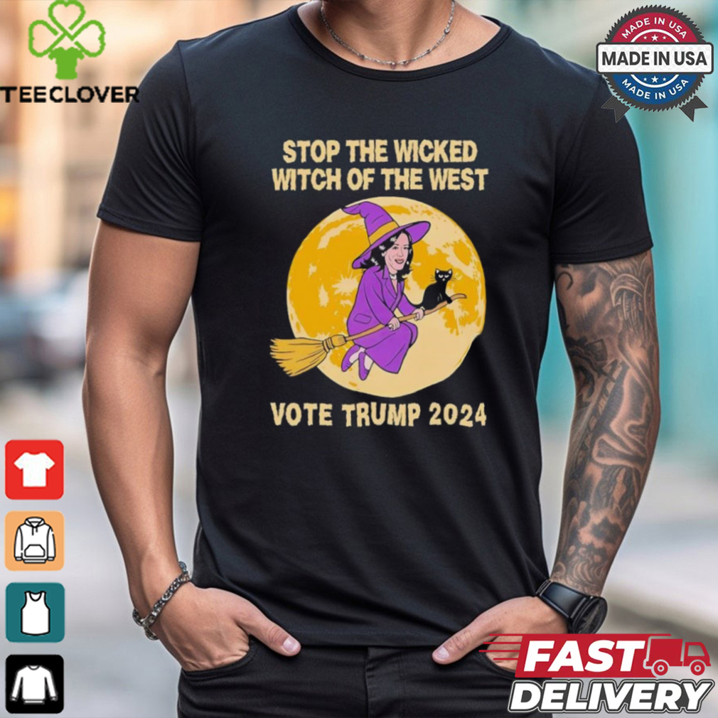 Kamala Harris stop the wicked witch of the west retro shirt Kamala Harris stop the wicked witch of the west retro shirt