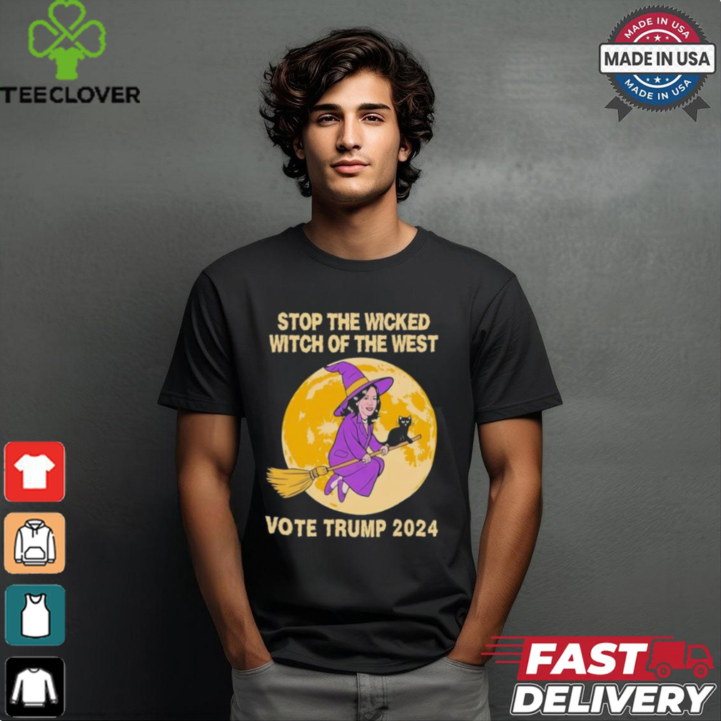 Kamala Harris stop the wicked witch of the west retro shirt Kamala Harris stop the wicked witch of the west retro shirt