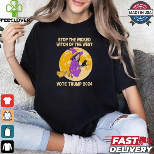 Kamala Harris stop the wicked witch of the west retro shirt