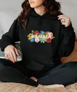 Kamala Harris vintage floral feminine first female president hoodie, sweater, longsleeve, shirt v-neck, t-shirt