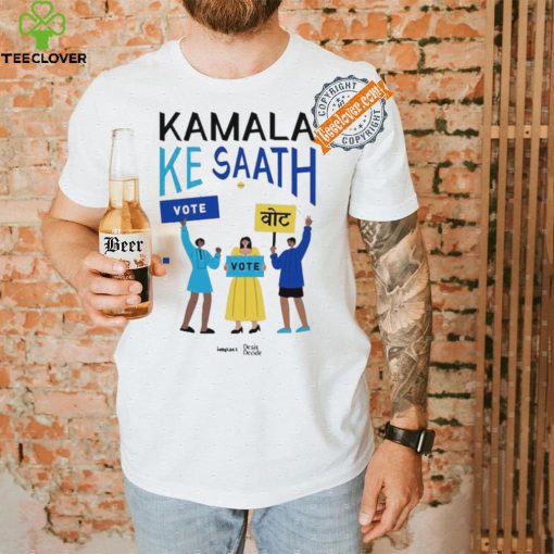 Kamala Ke Saath Desis Decide Shirt