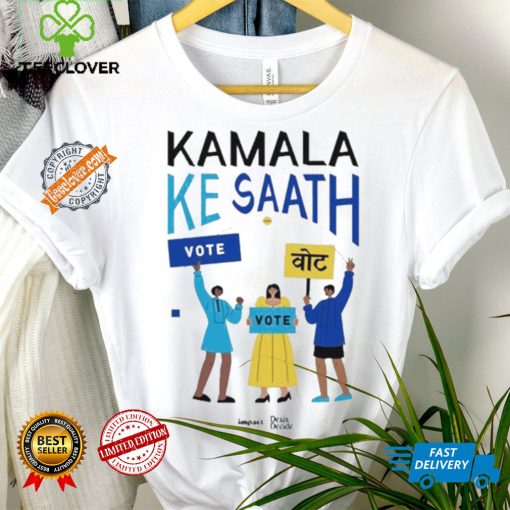 Kamala Ke Saath Desis Decide Shirt