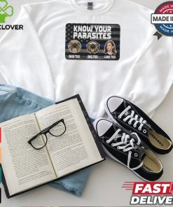 Kamala Know Your Parasites Deer Tick Dog Tick Luna Tick Shirt
