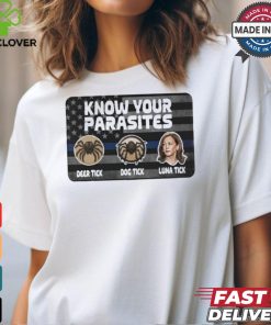 Kamala Know Your Parasites Deer Tick Dog Tick Luna Tick Shirt