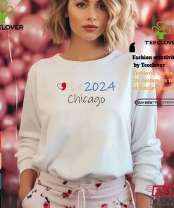 Kamala Supporter Chicago Dnc Comma La Heart Harris President Shirt