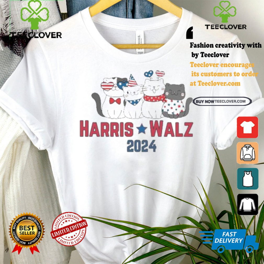 Kamala Tim Patriotic Cats Childless Cat Lady Votes Election 2024 Harris Walz T shirt Kamala Tim Patriotic Cats Childless Cat Lady Votes Election 2024 Harris Walz T shirt