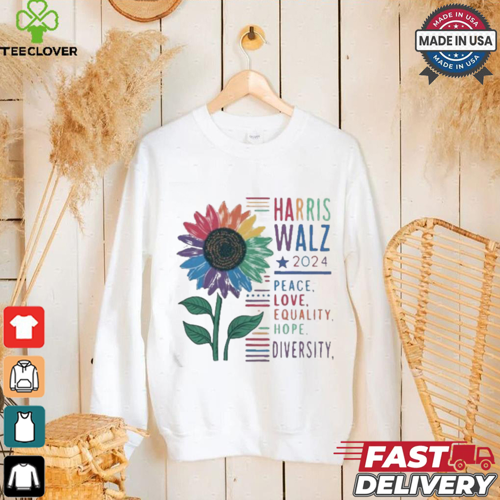 Kamala harris 2024 walz peace love shirt Kamala harris 2024 walz peace love shirt