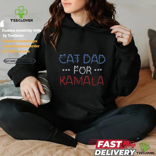 Kamalaharrisprosecutorvsfelon Cat Dad For Kamala Shirt