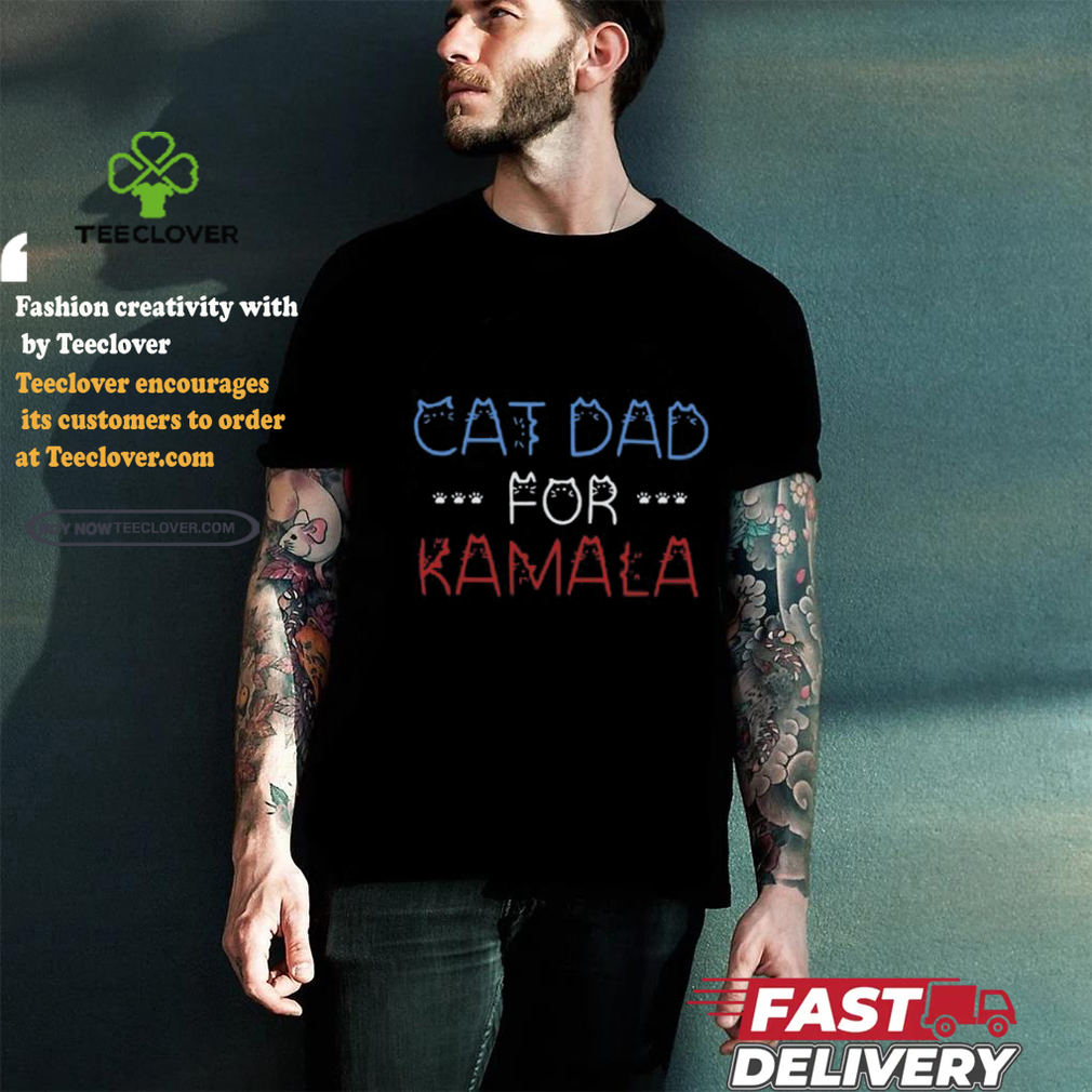 Kamalaharrisprosecutorvsfelon Cat Dad For Kamala Shirt Kamalaharrisprosecutorvsfelon Cat Dad For Kamala Shirt