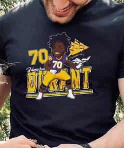 Kameron Durant #70 East Carolina Pirates Signature shirt