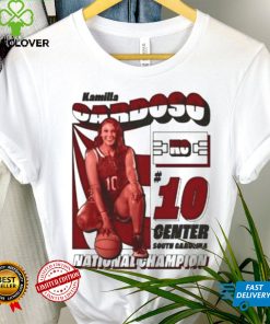 Kamilla Cardoso 10 Center South Carolina National Champions shirt