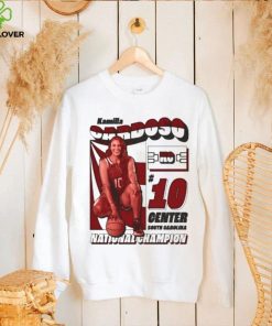 Kamilla Cardoso 10 Center South Carolina National Champions hoodie, sweater, longsleeve, shirt v-neck, t-shirt