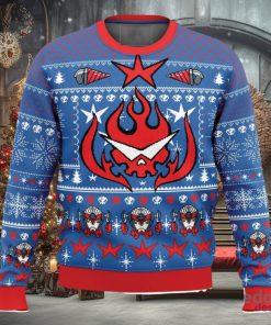 Kamina Tengen Toppa Gurren Lagann 3D Ugly Christmas Sweater Christmas Gift Ideas Party Gift