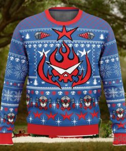 Kamina Tengen Toppa Gurren Lagann 3D Ugly Christmas Sweater Christmas Gift Ideas Party Gift