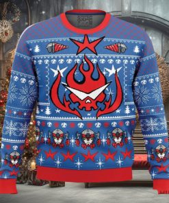Kamina Tengen Toppa Gurren Lagann Ugly Christmas Sweater Holiday Gift Christmas Sweater