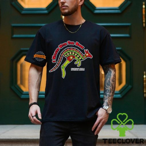 Kangaroo I walk with the roos shirt