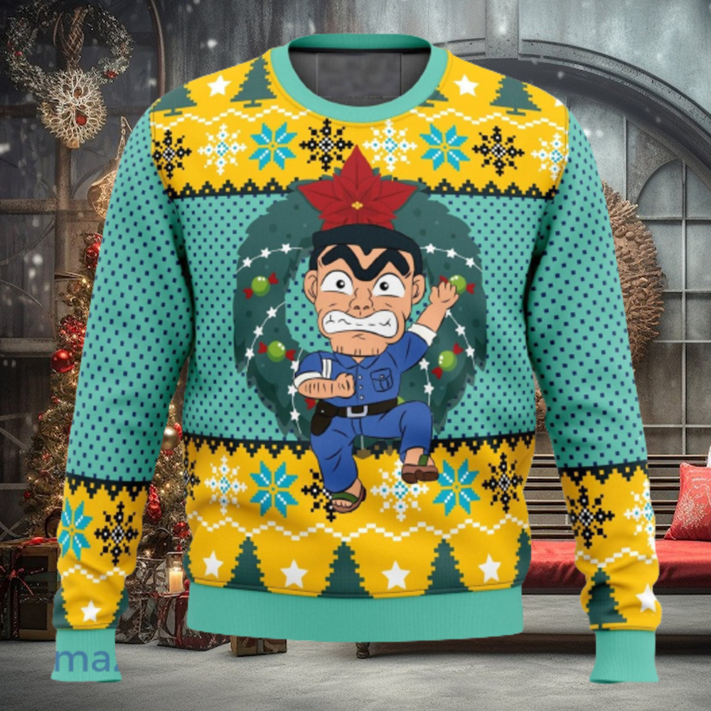 Kankichi Ryotsu KochiKame Tokyo Beat Cops Xmas Ugly Christmas Sweater Christmas Gift For Men And Women Kankichi Ryotsu KochiKame Tokyo Beat Cops Xmas Ugly Christmas Sweater Christmas Gift For Men And Women