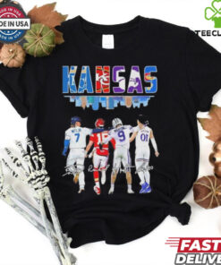 Kansas 2024 Witt Jr, Mahomes, Martinez And Wilson Shirt