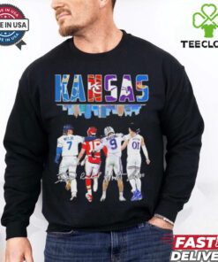 Kansas 2024 Witt Jr, Mahomes, Martinez And Wilson Shirt