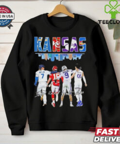 Kansas 2024 Witt Jr, Mahomes, Martinez And Wilson Shirt