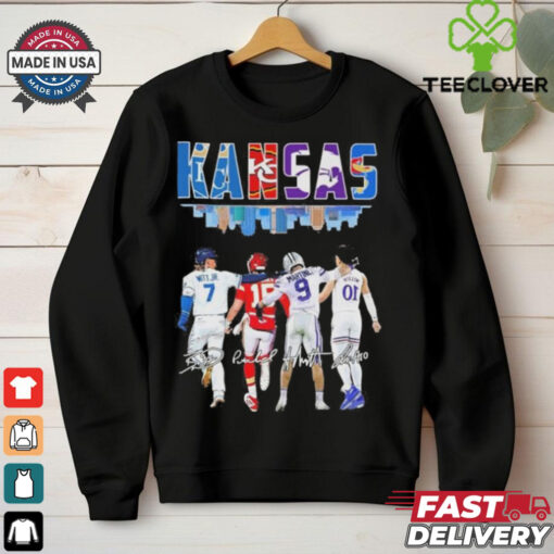 Kansas 2024 Witt Jr, Mahomes, Martinez And Wilson Shirt