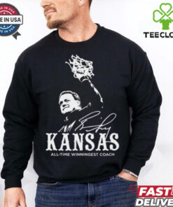 Kansas All Time Winningest Coach Shirt