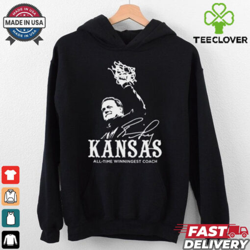 Kansas All Time Winningest Coach Shirt