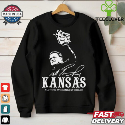 Kansas All Time Winningest Coach Shirt