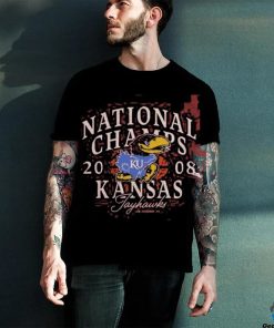 Kansas Basketball 2008 National Champions T Shirt