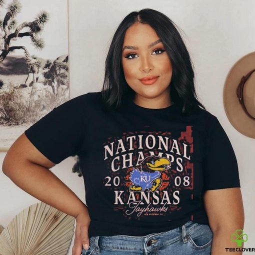 Kansas Basketball 2008 National Champions T Shirt