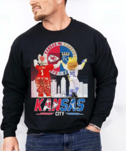 Kansas Chiefs X Kansas Royals Character Shirt