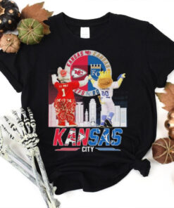 Kansas Chiefs X Kansas Royals Character Shirt