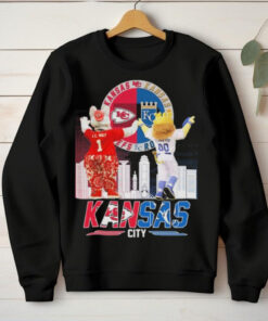 Kansas Chiefs X Kansas Royals Character Shirt