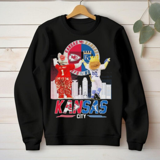 Kansas Chiefs X Kansas Royals Character Shirt