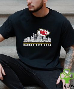 Kansas City 2024 skyline city hoodie, sweater, longsleeve, shirt v-neck, t-shirt