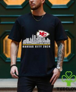 Kansas City 2024 skyline city hoodie, sweater, longsleeve, shirt v-neck, t-shirt