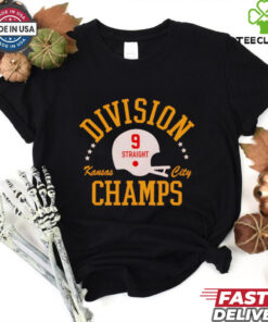 Kansas City 9 Straight Division Champs Afc Kansas City Chiefs shirt