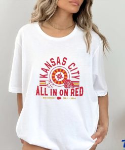 Kansas City All In On Red Big Sunday Shirt