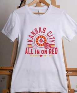 Kansas City All In On Red Big Sunday Shirt
