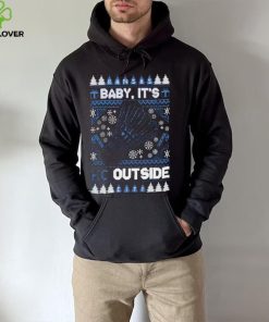 Kansas City Baby it’s KC outside ugly Christmas shirt
