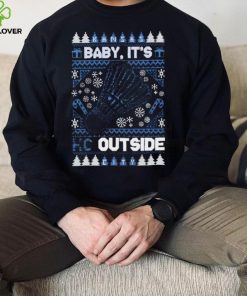 Kansas City Baby it’s KC outside ugly Christmas shirt