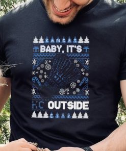 Kansas City Baby it’s KC outside ugly Christmas shirt