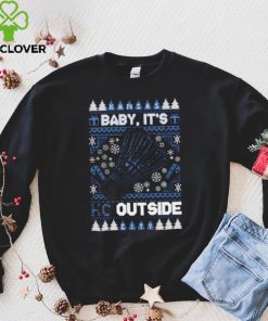 Kansas City Baby it’s KC outside ugly Christmas shirt