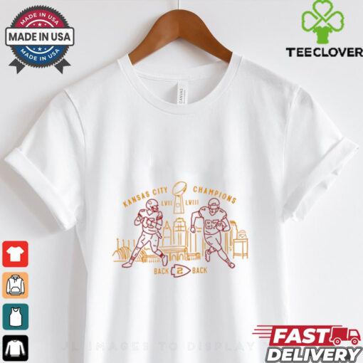 Kansas City Champions Super Bowl Back To Back Mahomes Kelce shirt