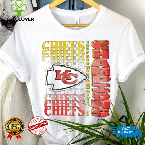 Kansas City Chiefs 1995 AFC western division champions shirt