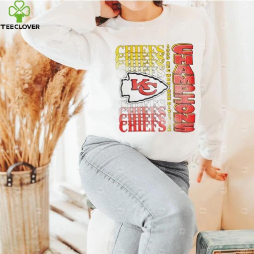 Kansas City Chiefs 1995 AFC western division champions shirt