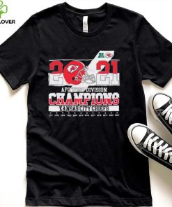 Kansas City Chiefs 2021 2022 Afc West Division Champions Shirt
