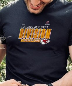 Kansas City Chiefs 2022 AFC West Division Champions Divide & Conquer T Shirt