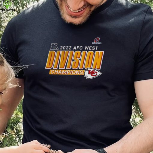 Kansas City Chiefs 2022 AFC West Division Champions Divide & Conquer T Shirt