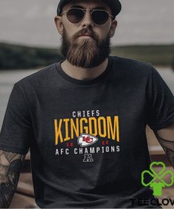 Kansas City Chiefs 2023 AFC Champions Chiefs Kingdom Shirt